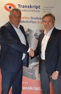 Foto voorzitter Michel en CEO Wouter